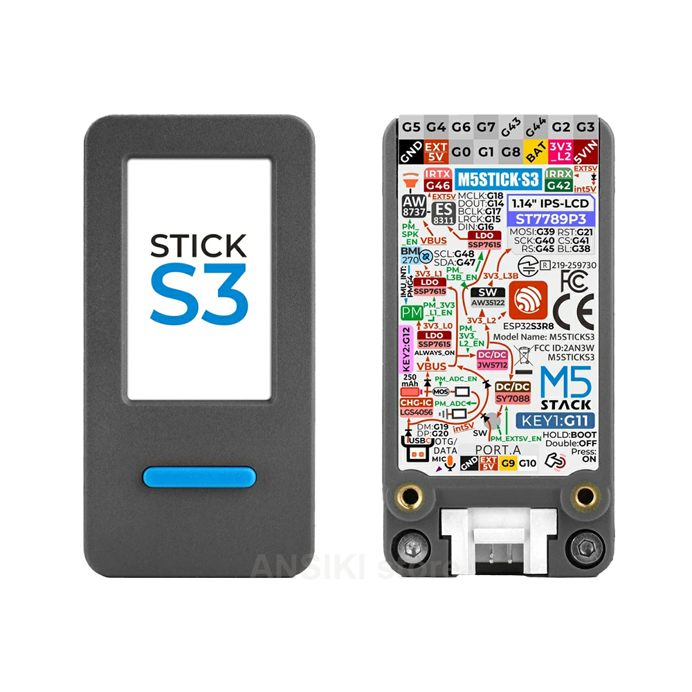 Smart Home Automation Diy - M5Stack M5StickS3 ESP32-S3: Портативный комплект для