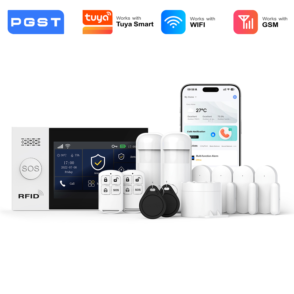 Smart Home Automation Diy - Комплект беспроводной системы сигнализации PGST 2G