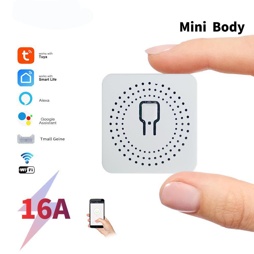 Smart Home Automation Diy - Умный мини-выключатель света 16А с двусторонним