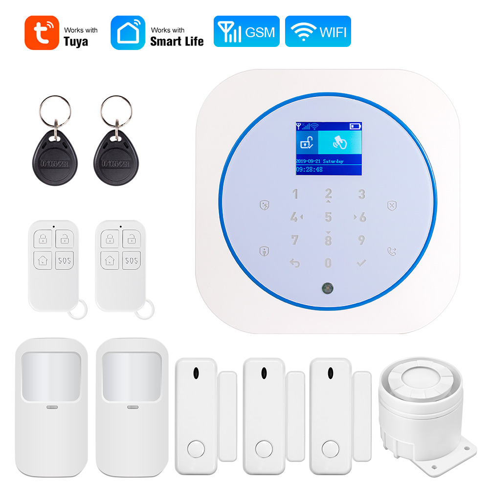 Smart Home Automation Diy - KERUI G12 Домашняя охранная сигнализация GSM-соединение
