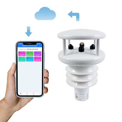 Temperature Humidity Sensor - Метеостанция ультразвуковая комбинированная 2026 RIKA RK900-10