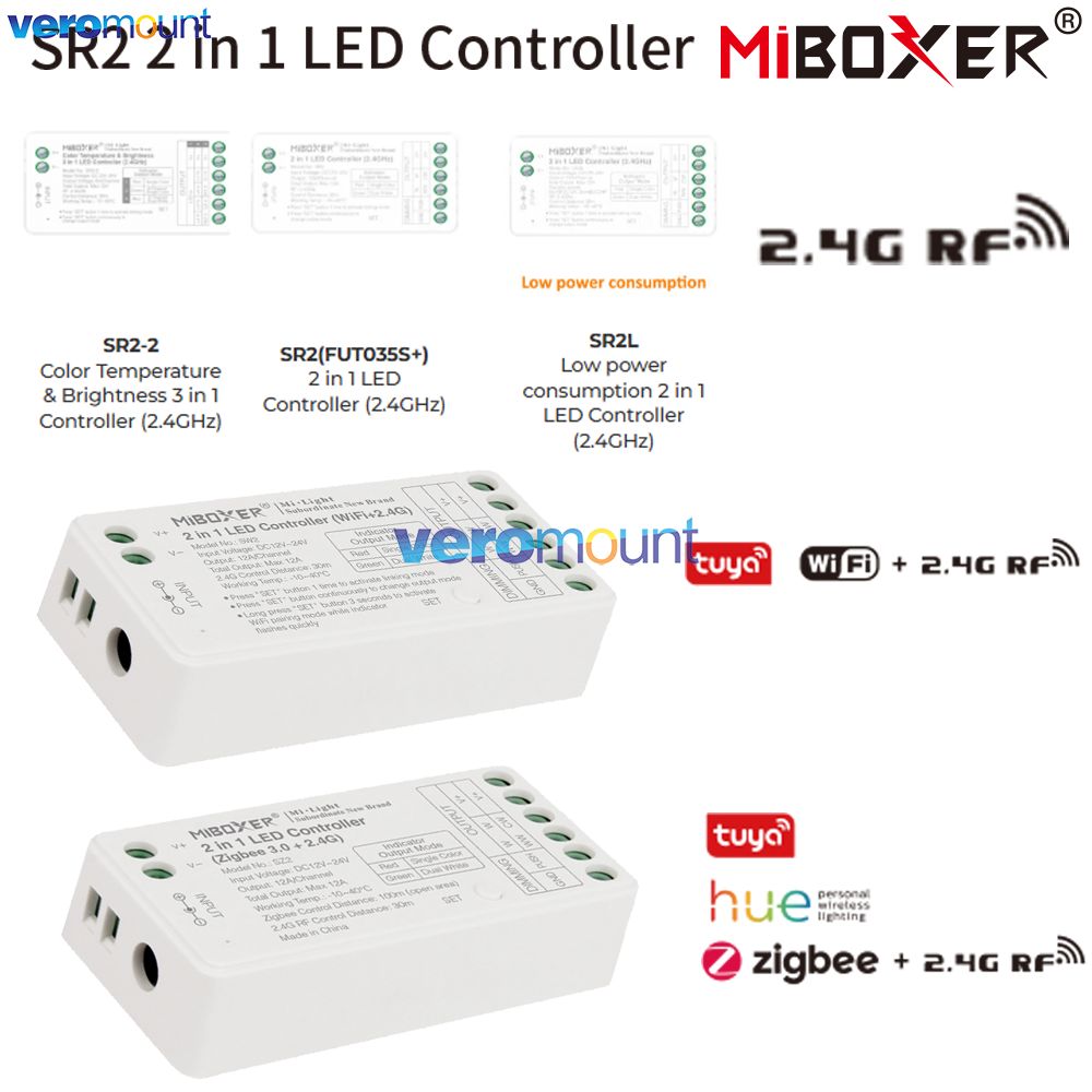 Zigbee Coordinator Stick - MiBoxer SR2 2.4G RF 2-в-1 SR2L