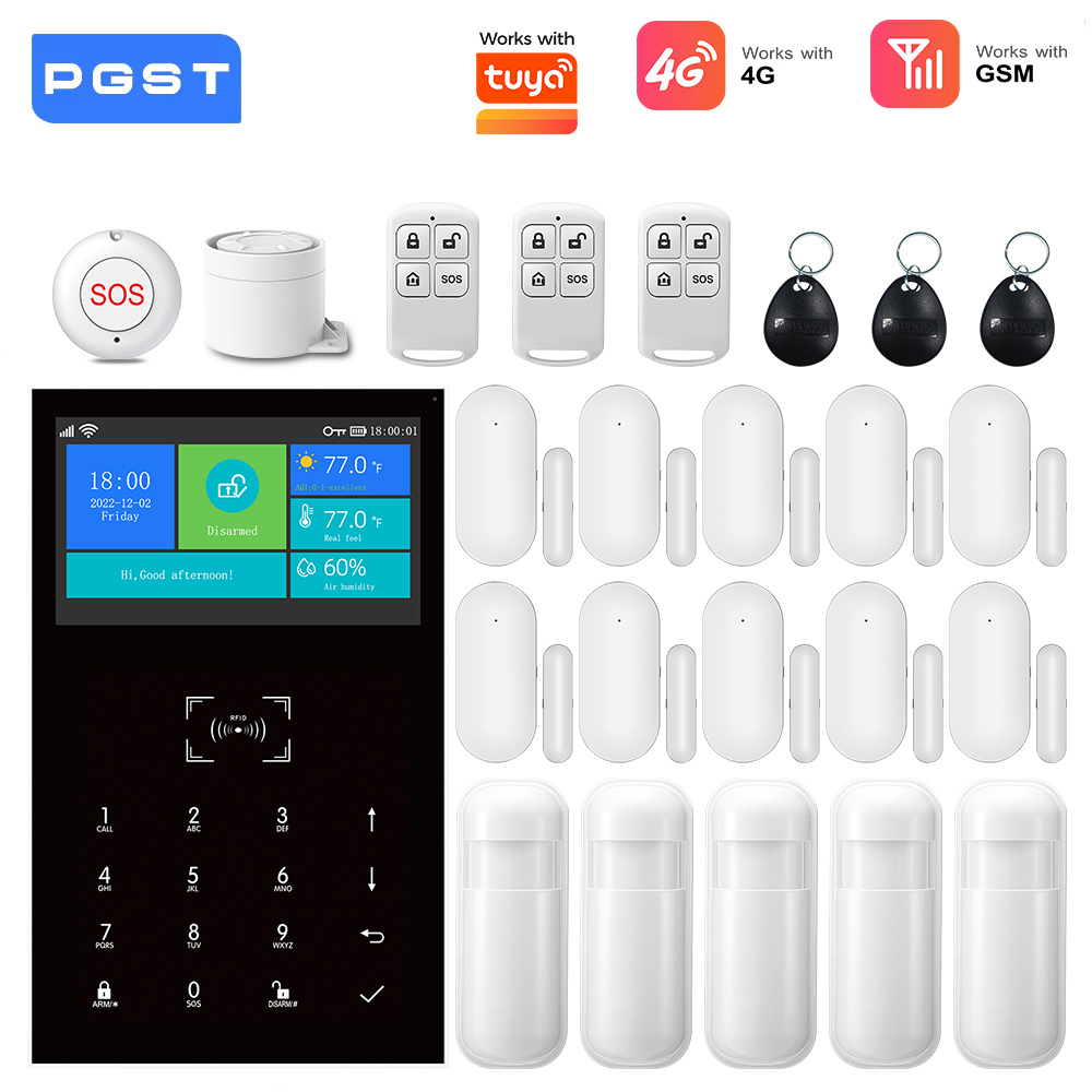 Smart Home Automation Diy - Система сигнализации 4G GSM WiFi, совместимая