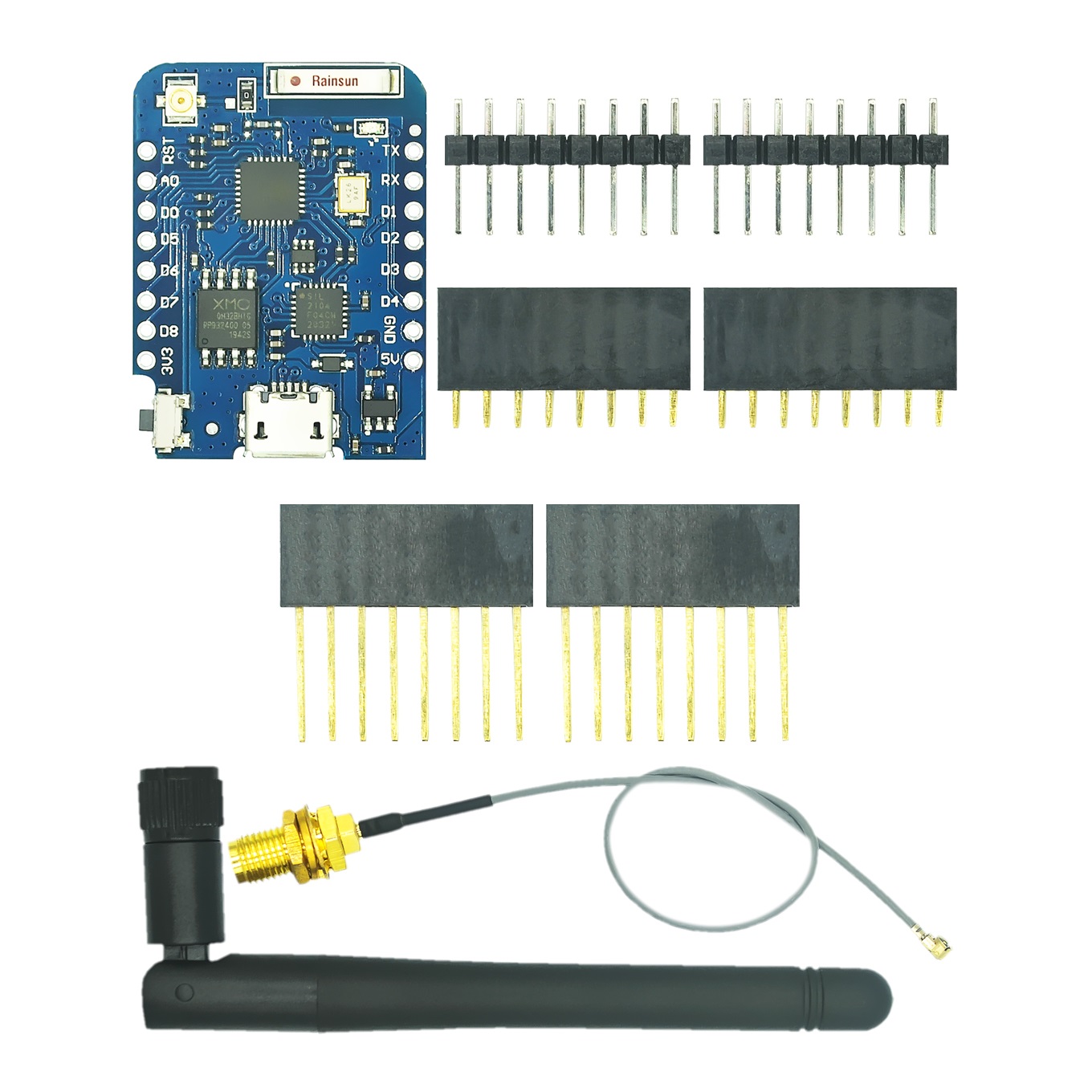 WEMOS D1 Mini Pro 4M 16M байт  – обзор и цена Esp8266 Nodemcu Board