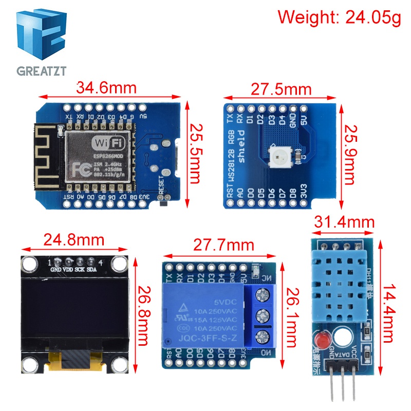 WeMos D1 Mini ESP8266 ESP-12F  – обзор и цена Esp8266 Nodemcu Board