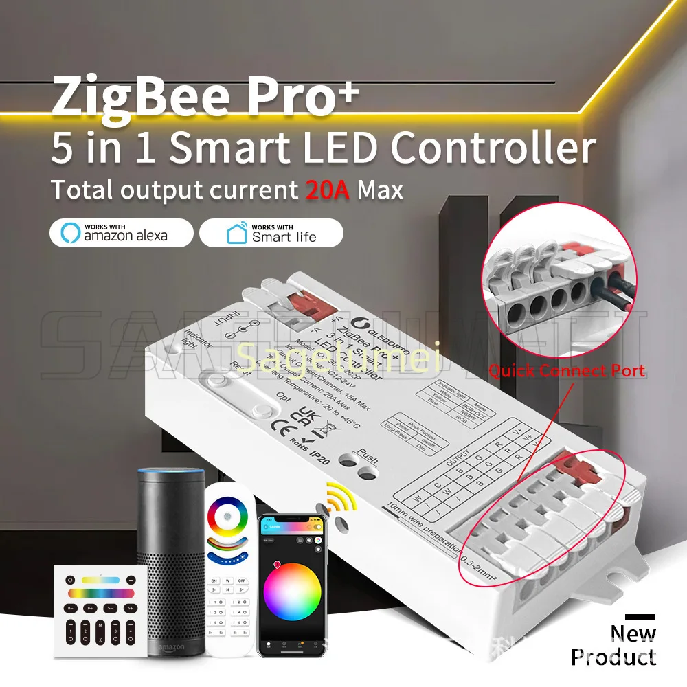 GLEDOPTO GL-C-201P/202P/203/60 – обзор и цена Zigbee Coordinator Stick