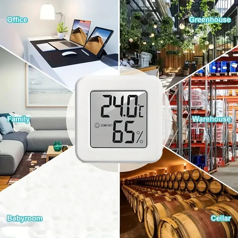 Цифровой гигрометр-термометр,  – обзор и цена Temperature Humidity Sensor