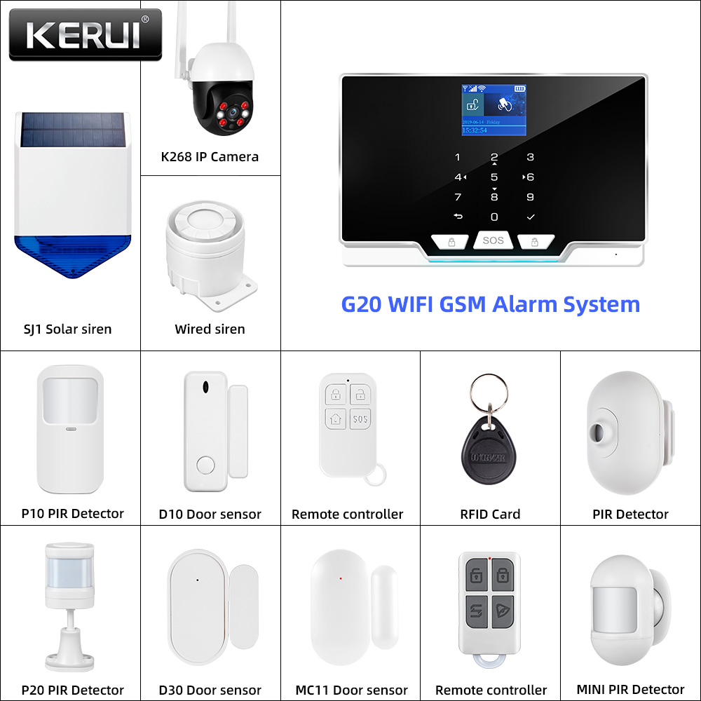 KERUI 433 МГц DIY Комплект сиг – обзор и цена Home Automation Diy Kit