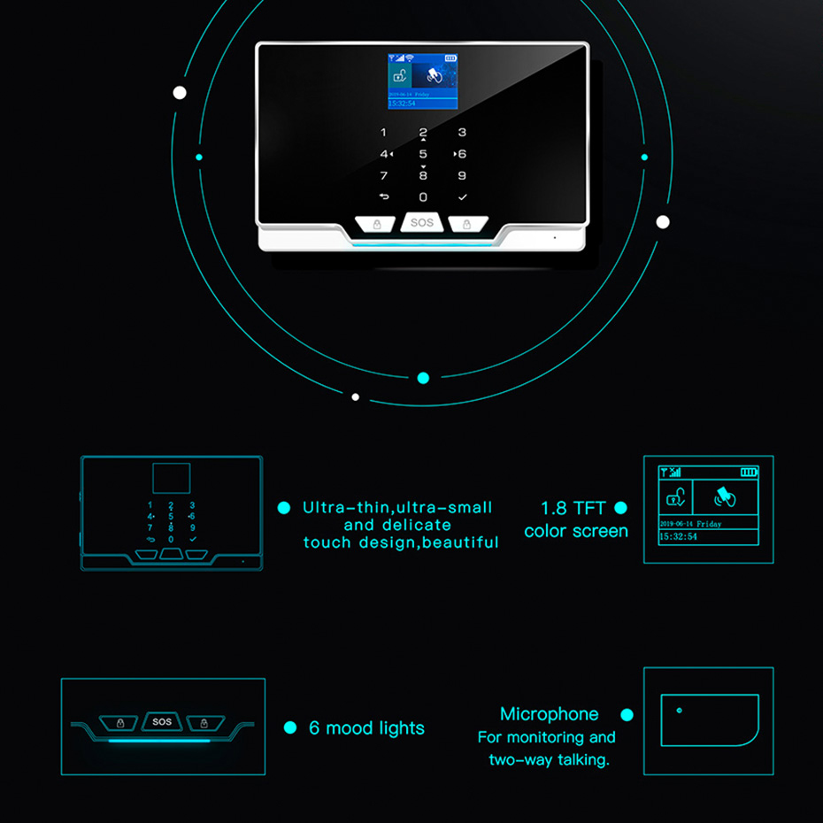 KERUI 433 МГц DIY Комплект сиг – обзор и цена Home Automation Diy Kit