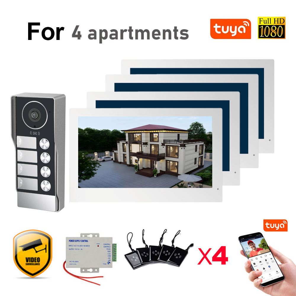 7-дюймовый сенсорный монитор,  – обзор и цена Smart Doorbell Wired