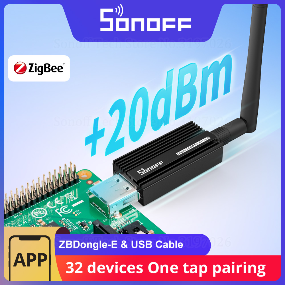 SONOFF ZBDongle-E USB Dongle P – обзор и цена Zigbee Coordinator Stick