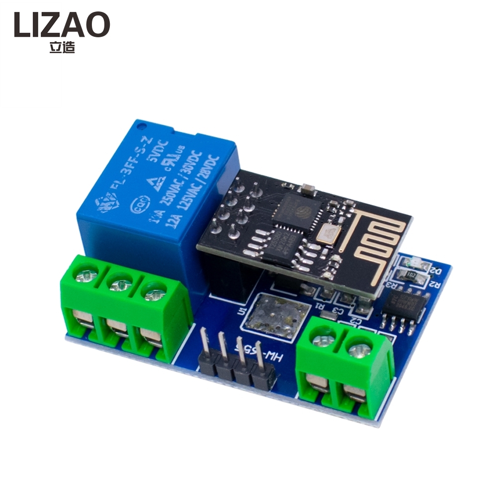 Модуль Wi-Fi реле LIZAO ESP826 – обзор и цена Home Automation With Arduino
