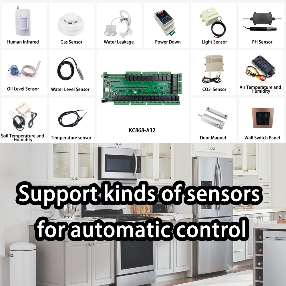 Модуль реле KC868-A32 ESP32 с  – обзор и цена Home Automation With Arduino