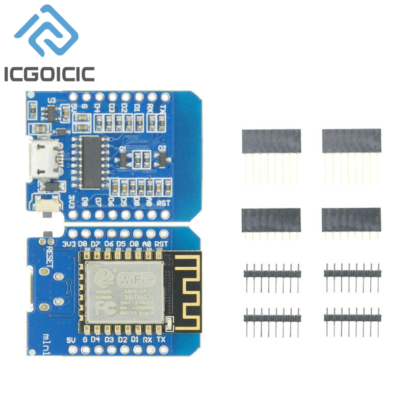 D1 Mini-Mini NodeMcu 4M Bytes  – обзор и цена Esp8266 Nodemcu Board