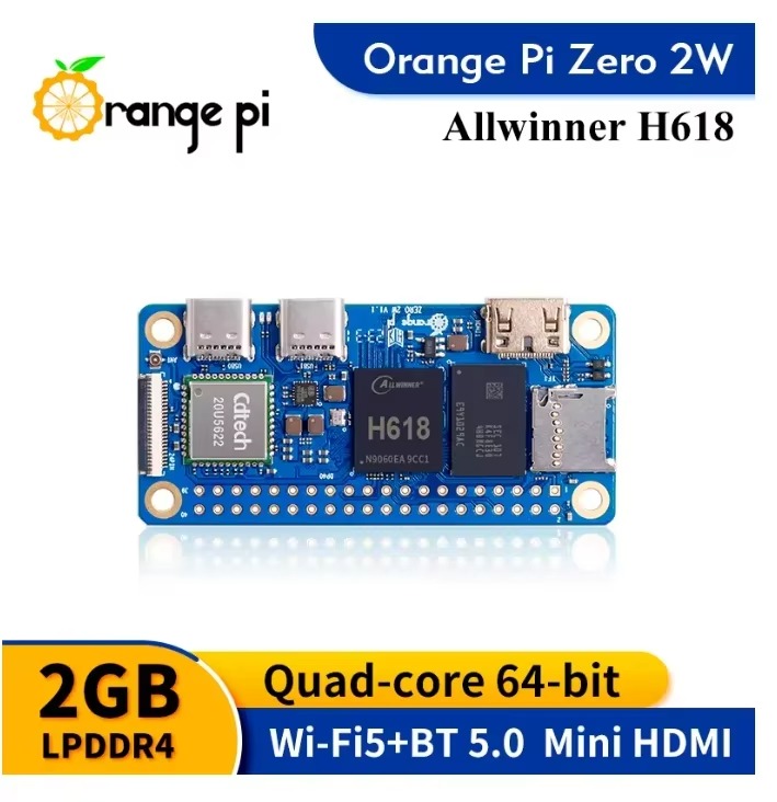 VoFS Orange Pi Zero 2 W 1/2/4  – обзор и цена Pi Zero W Board