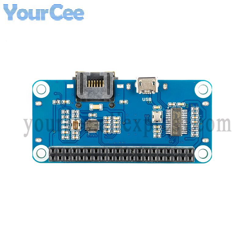 USB-хаб HAT с портом Ethernet  – обзор и цена Pi Zero W Board